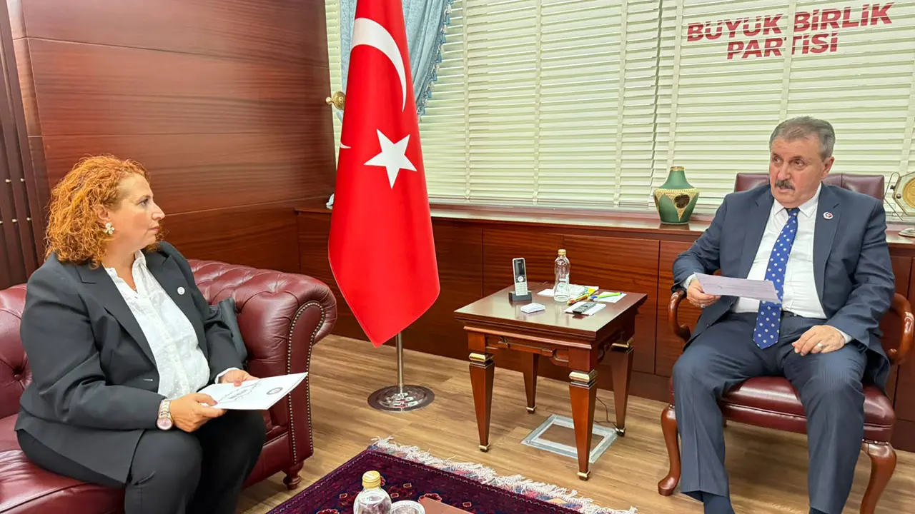 Sayın Destici, EMADDER Başkanı ve heyetini ağırladı