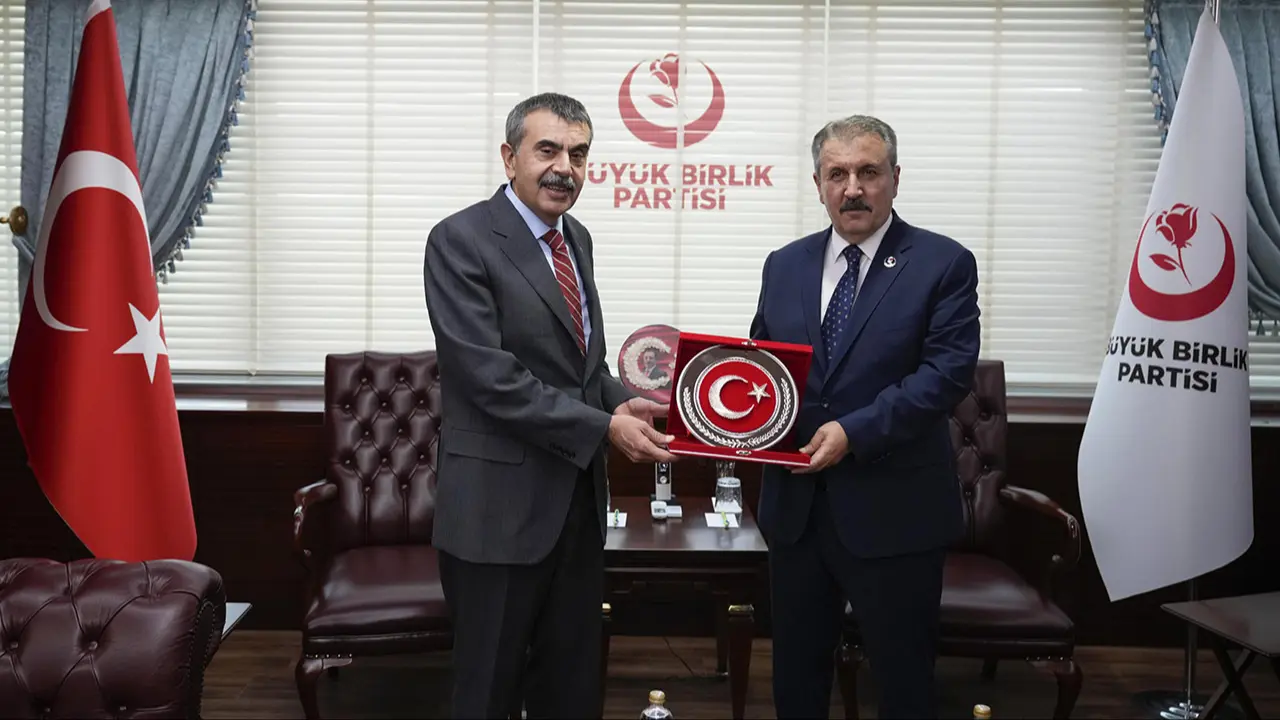 Millî Eğitim Bakanı Sayın Tekin'den Sayın Genel Başkanımıza ziyaret