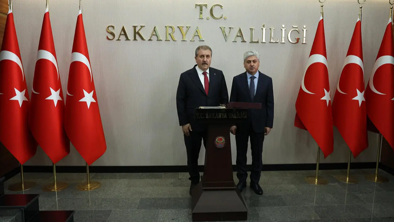 Sayın Destici'den Sakarya Valisi Sayın Doğan'a ziyaret