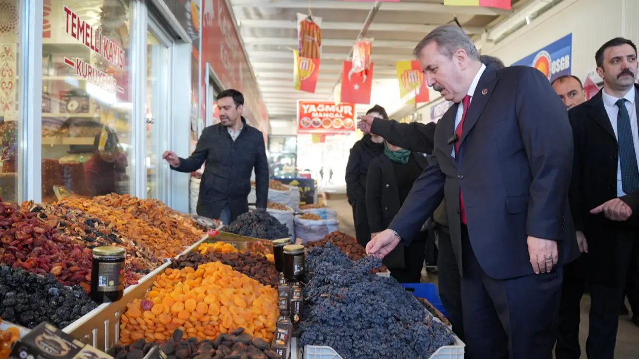 Genel Başkanımız Sayın Mustafa Destici'den Malatya esnafına ziyaret