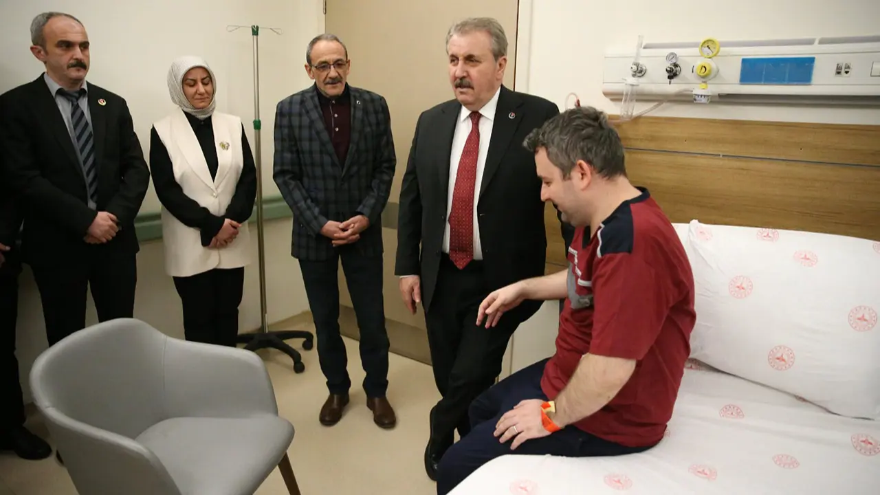 Sayın Destici’den Günyüzü Kaymakamı Sayın Kurt’a geçmiş olsun ziyareti