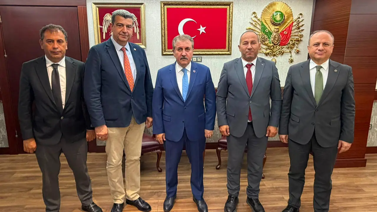 Sayın Destici, Sayın Polatel ve heyetini kabul etti