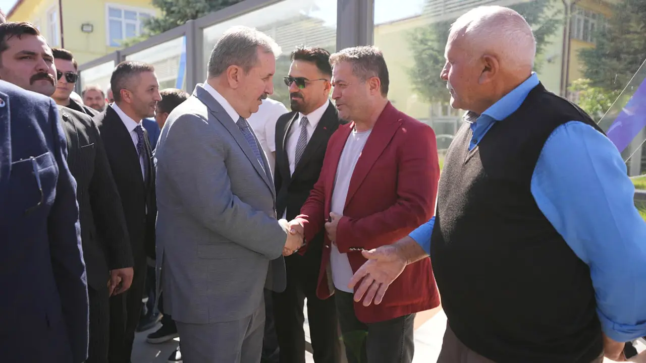 Genel Başkanımız Sayın Mustafa Destici, YHT ile Sivas'a geldi