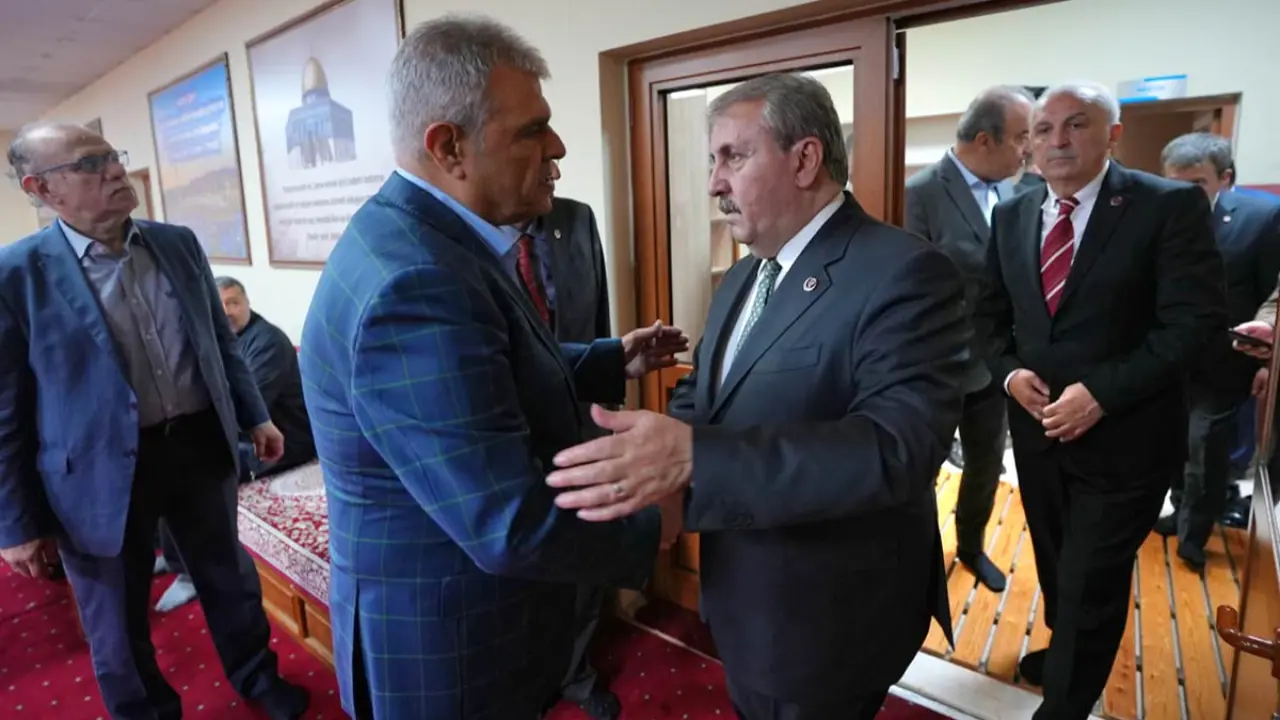 Genel Başkanımız Sayın Destici'den Sayın Veysi Kaynak’a taziye ziyareti