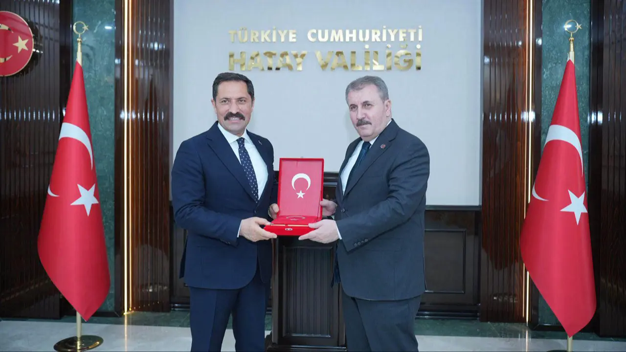 Genel Başkanımız Sayın Mustafa Destici, Hatay Valisi Sayın Mustafa Masatlı’yı ziyaret etti
