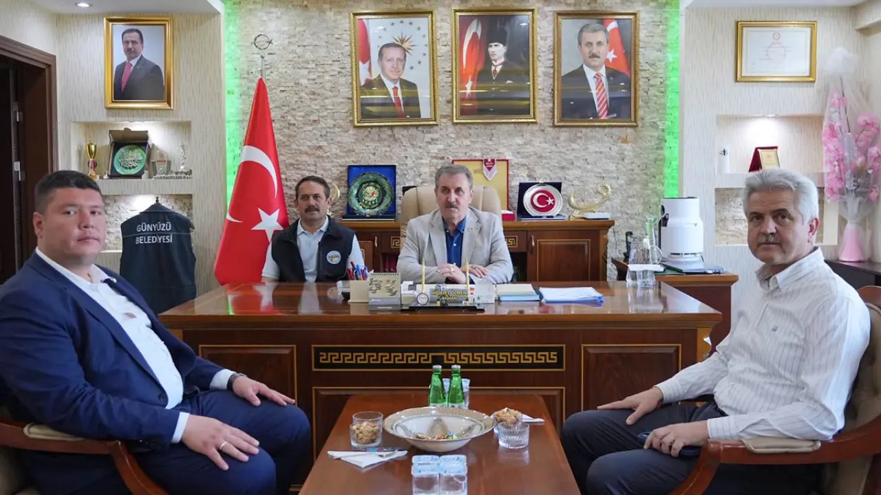 Sayın Genel Başkanımız, Günyüzü Belediyemizi ziyaret etti