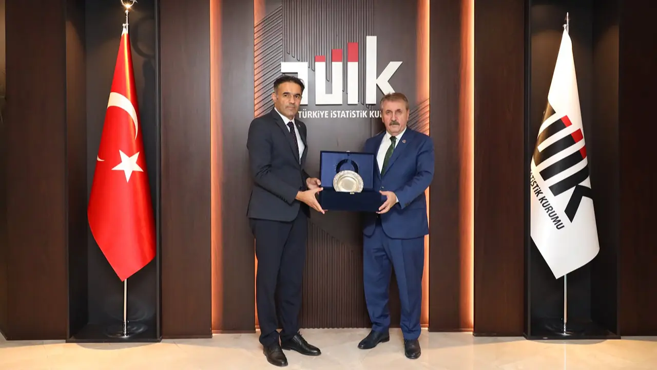 Sayın Genel Başkanımızdan, TÜİK Başkanı Sayın Arabacı'ya ziyaret