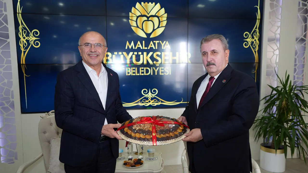 Genel Başkanımız Sayın Destici, Malatya Büyükşehir Belediye Başkanı Sayın Er’i ziyaret etti