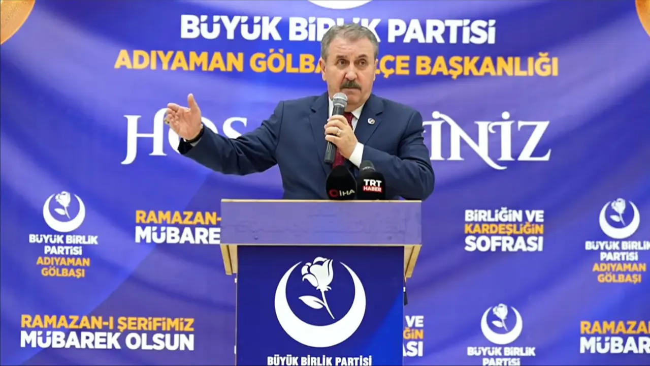 Genel Başkanımız Sayın Destici, Adıyaman'da iftar programına katıldı