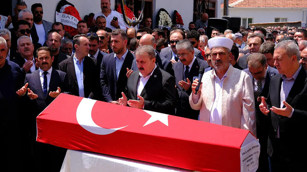Merhum Halil Nural Destici ebediyete uğurlandı
