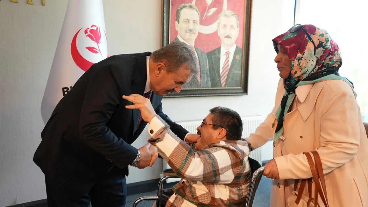 Genel Başkanımız Sayın Mustafa Destici partililerimizle bayramlaştı