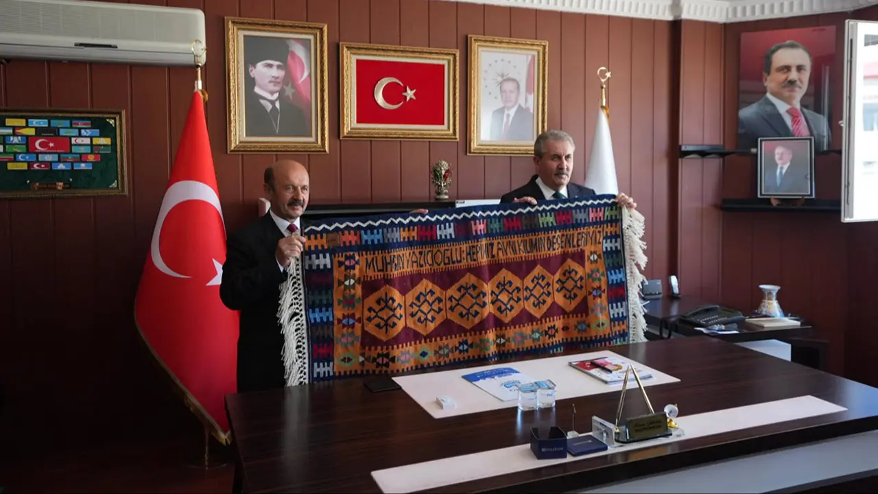 Genel Başkanımız Sayın Mustafa Destici, Şarkışla Belediyemizi ziyaret etti