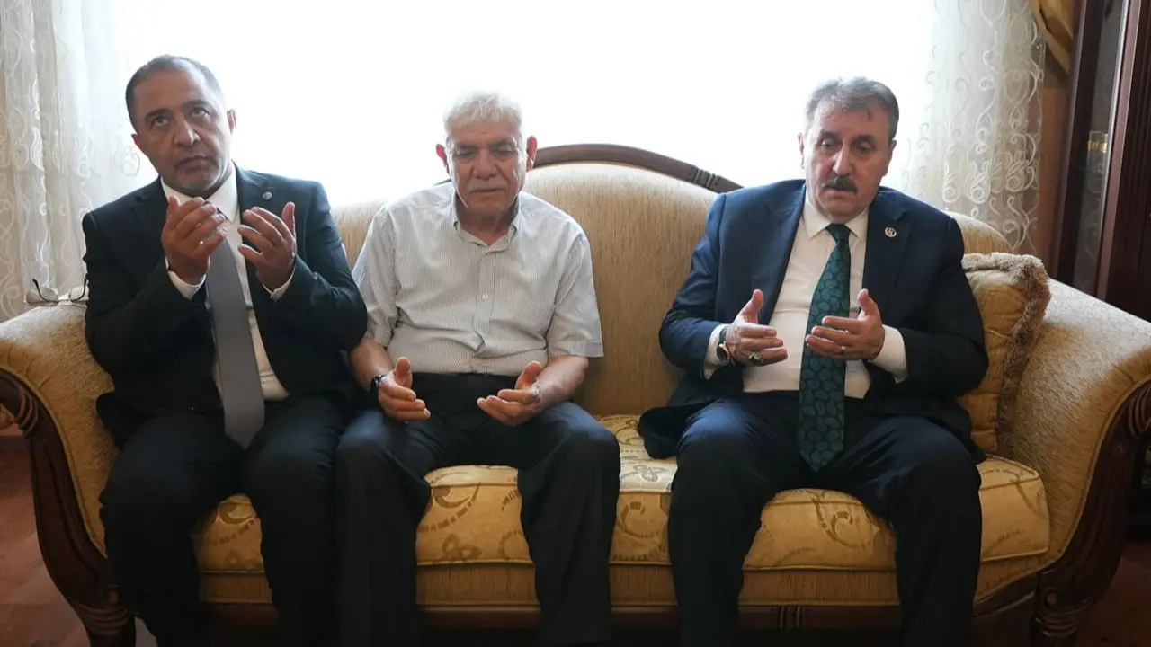 Sayın Destici'den Sayın İsmet Gür'e taziye ziyareti