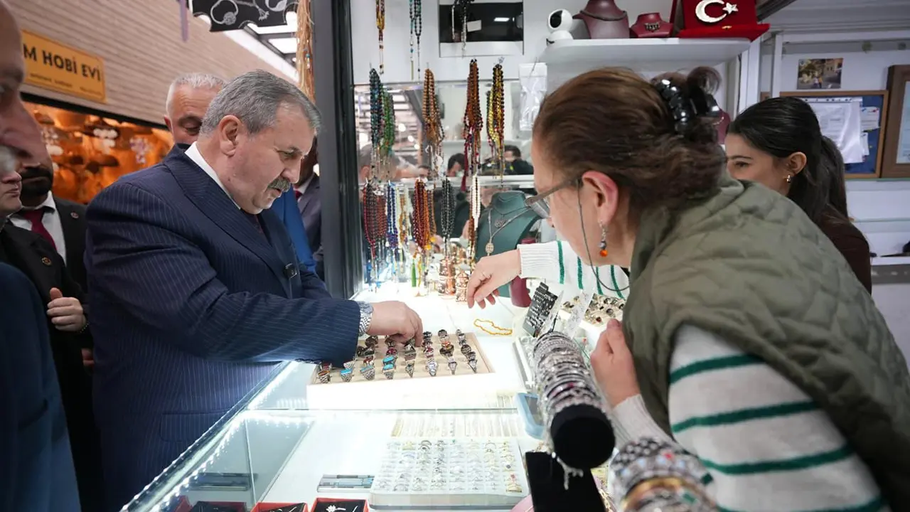 Sayın Genel Başkanımız, Trabzon Tarihî Avrasya Pazarı’nda
