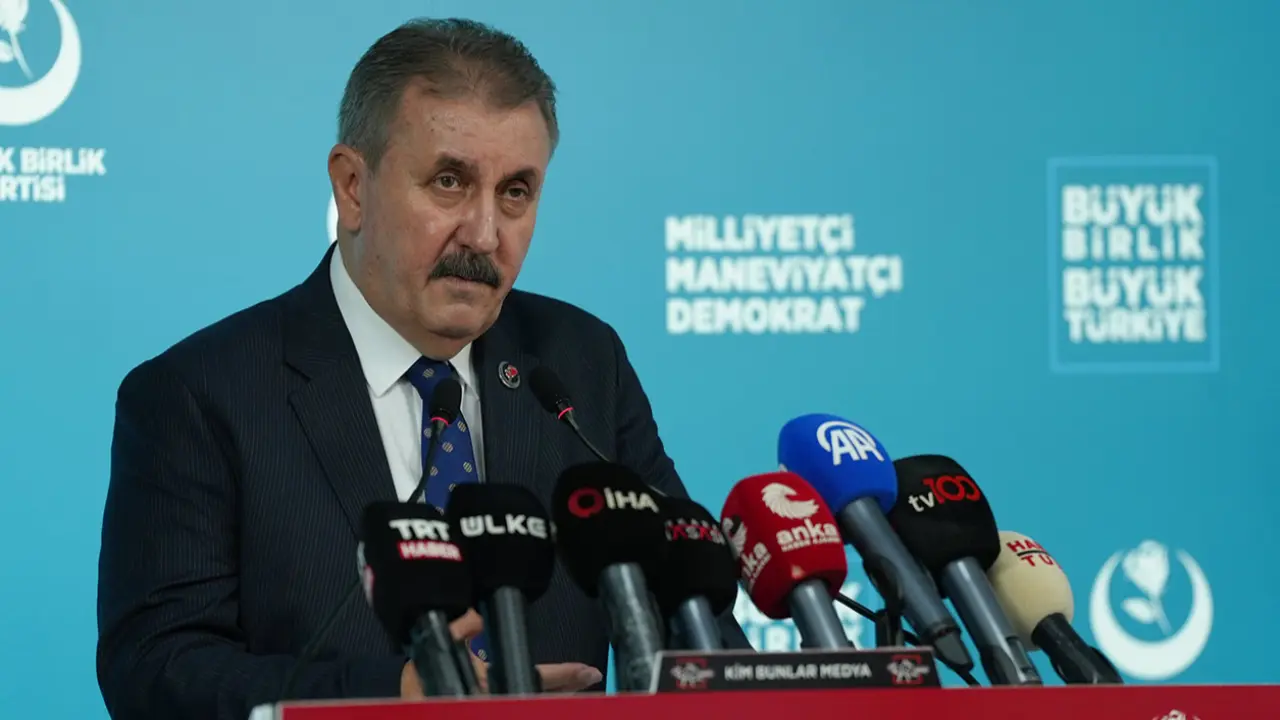 Genel Başkanımız Sayın Mustafa Destici basın toplantısı düzenledi