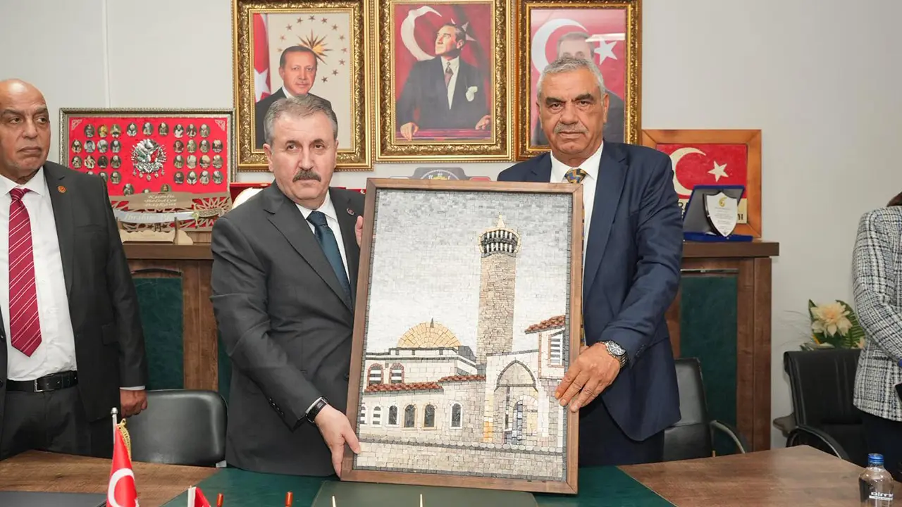 Genel Başkanımız Sayın Mustafa Destici, Kumlu Belediyesini ziyaret etti