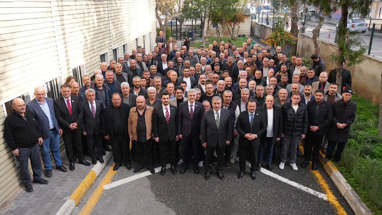 Genel Başkanımız Sayın Destici'den Sincan Şoförler Esnaf Odasına ziyaret