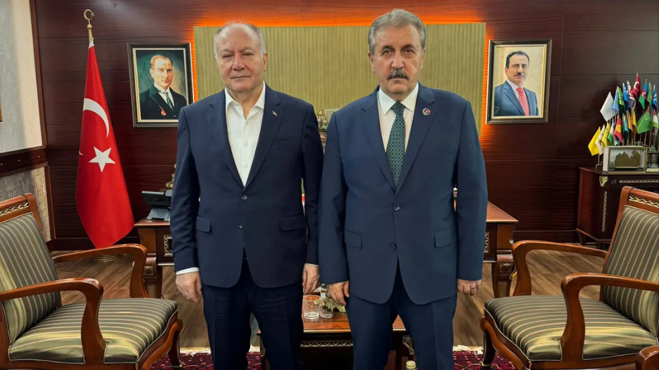 Sayın Destici, Sayın Ağar’ı ağırladı