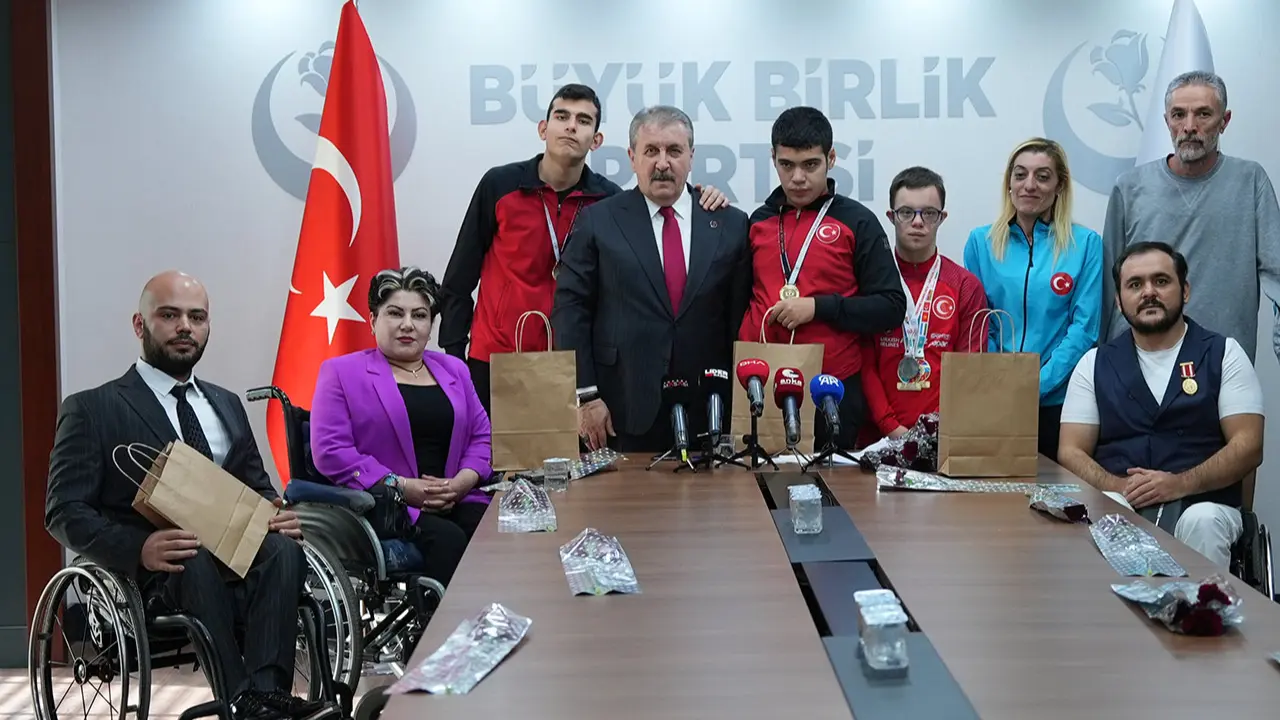 Genel Başkanımız Sayın Mustafa Destici: Engelli olma, farkında ol!