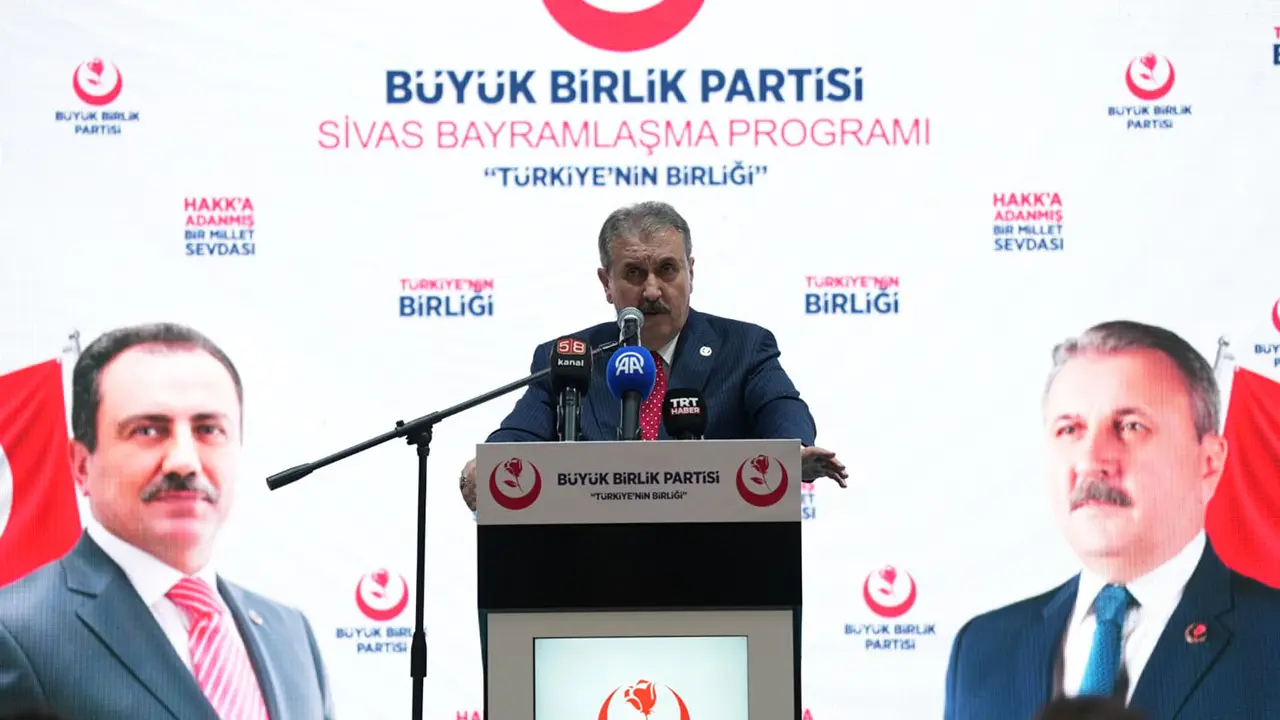 Genel Başkanımız Sayın Mustafa Destici, Sivas Bayramlaşma Programı'na katıldı