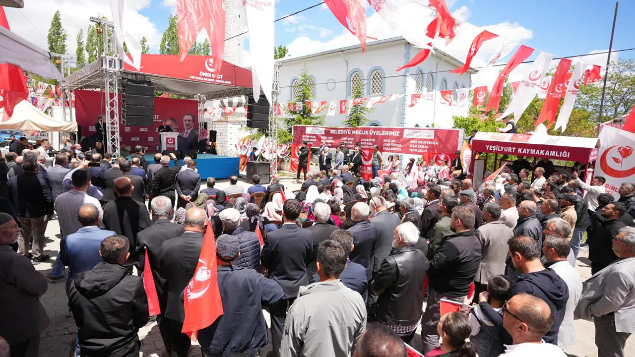 Sayın Genel Başkanımız, Kuşçu beldesinde halka hitap etti