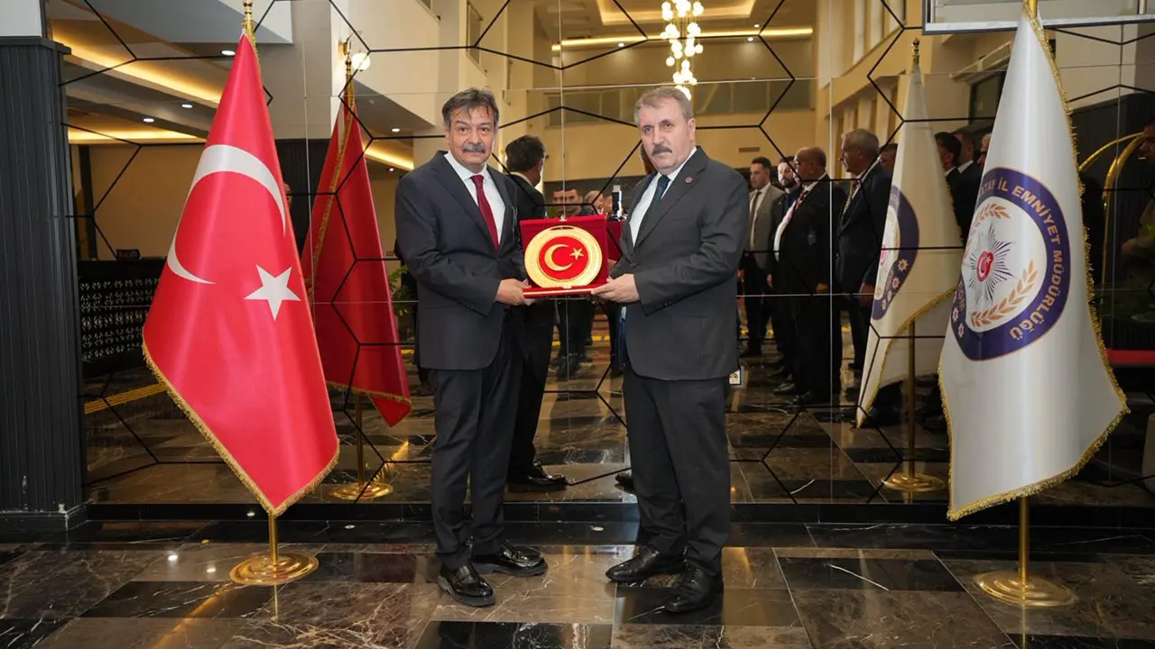 Genel Başkanımız Sayın Mustafa Destici, Hatay İl Emniyet Müdürü Sayın Rüştü Yılmaz’ı ziyaret etti