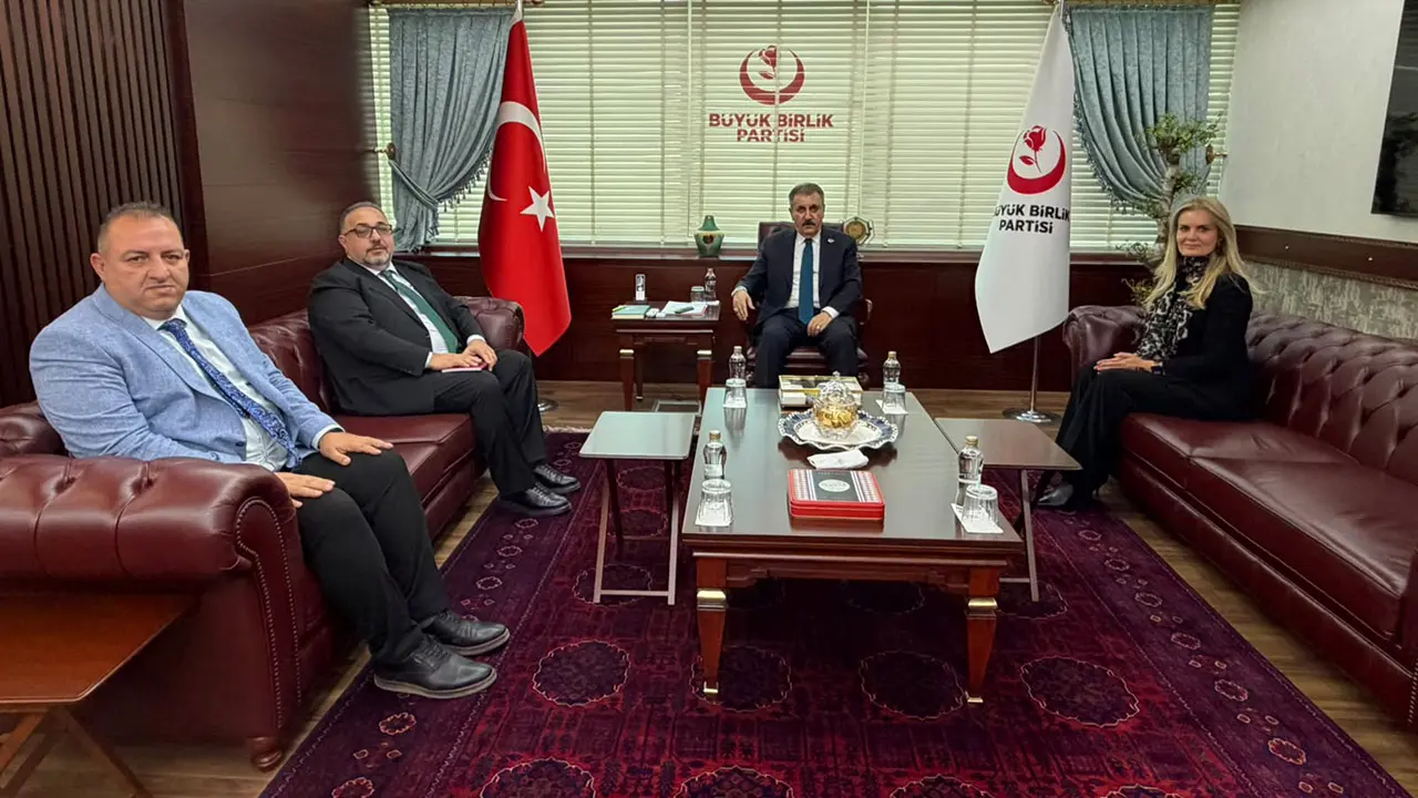 Sayın Genel Başkanımız, gazeteci Zafer Şahin'i ağırladı