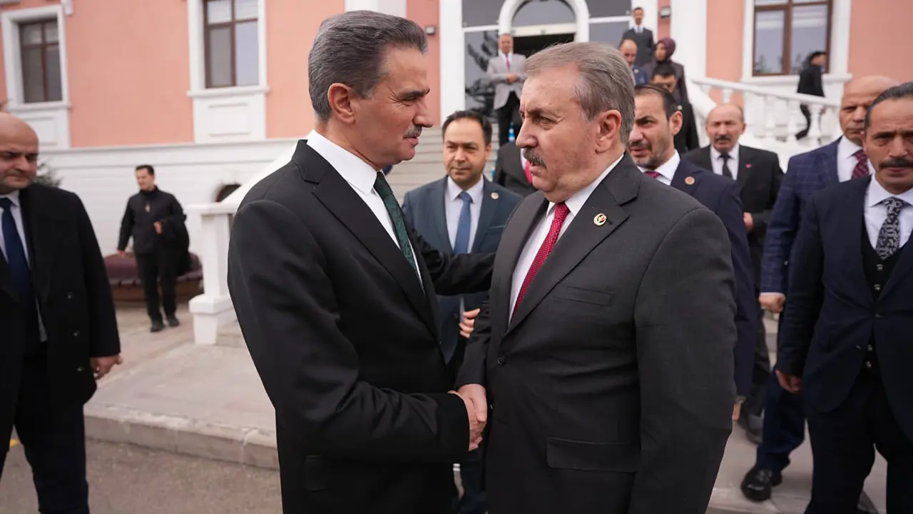 Sayın Mustafa Destici’den Erzurum Valisi Aydın Baruş’a ziyaret