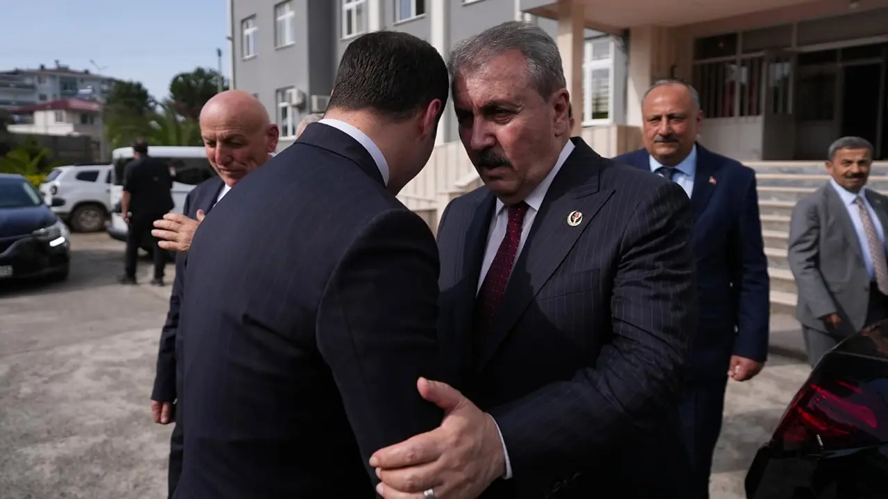 Sayın Destici'den Salıpazarı Kaymakamı Sayın Beyazıt’a ziyaret