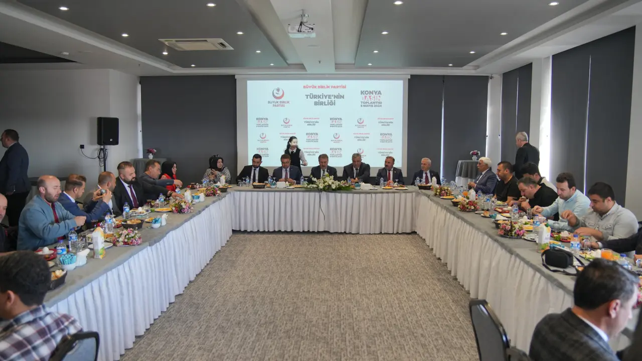GENEL BAŞKANIMIZ SAYIN MUSTAFA DESTİCİ KONYA’DA BASIN TOPLANTISI DÜZENLEDİ