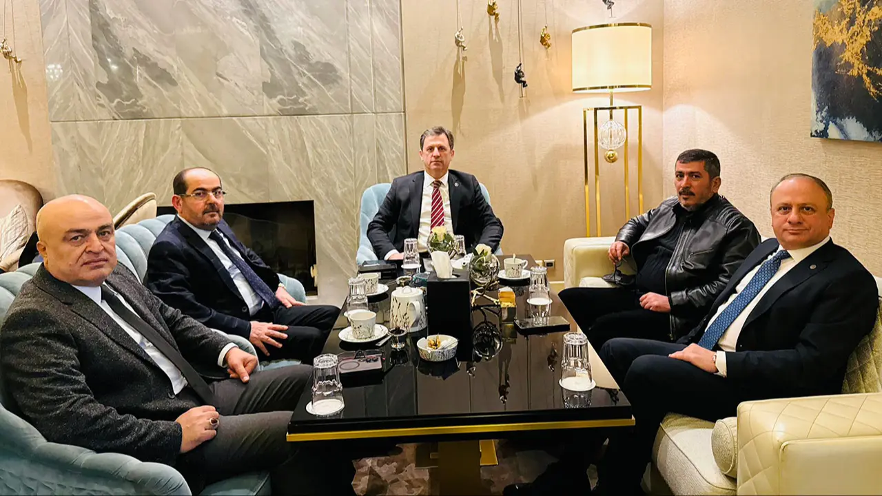 Genel Başkan Yardımcılarımız, Suriye Geçici Hükümeti Başbakanı ile görüştü