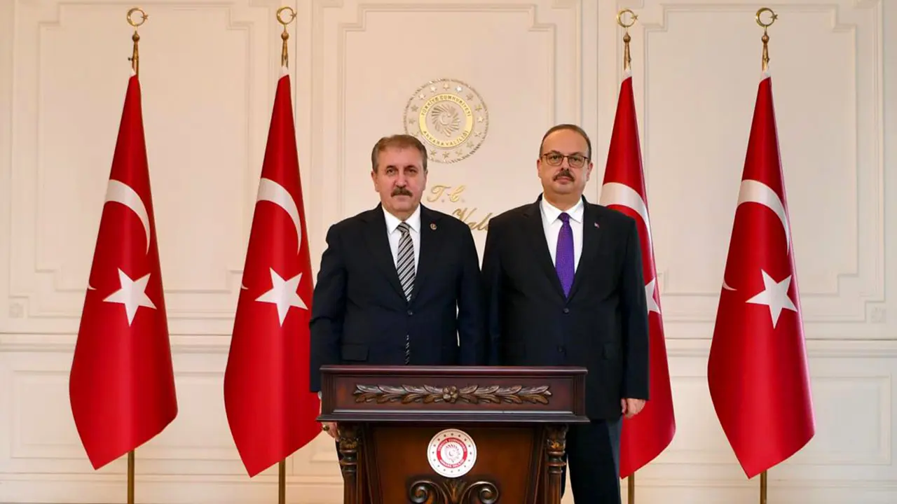 Sayın Destici'den Ankara Valisi Sayın Canpolat'a ziyaret