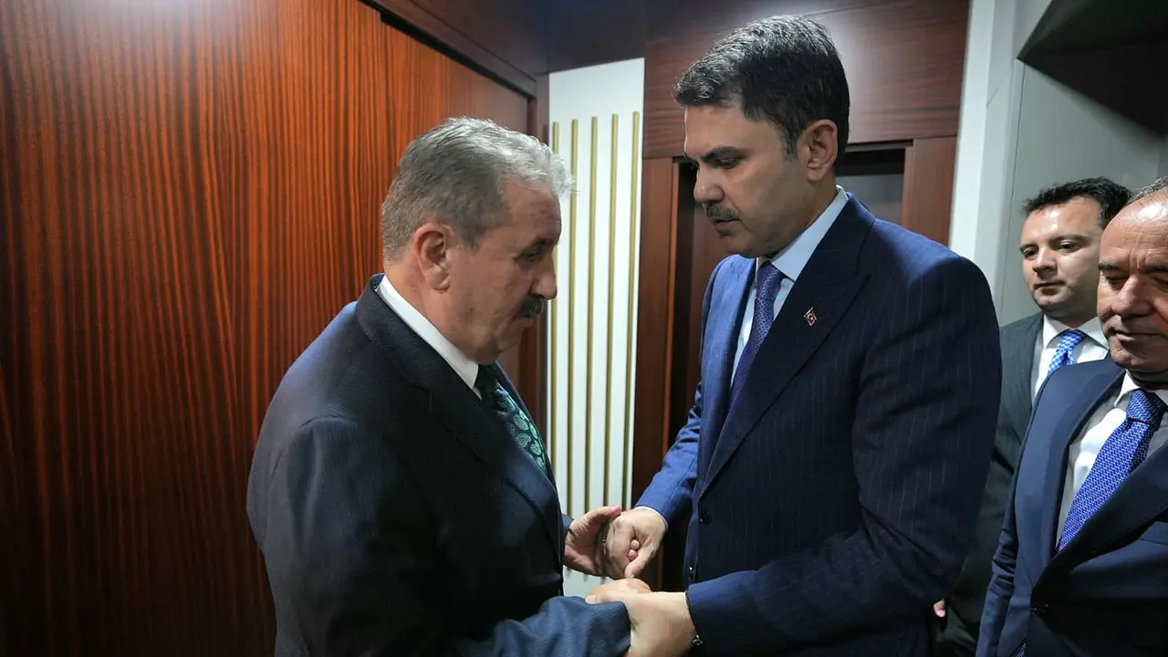 Bakan Murat Kurum'dan Sayın Genel Başkanımıza ziyaret