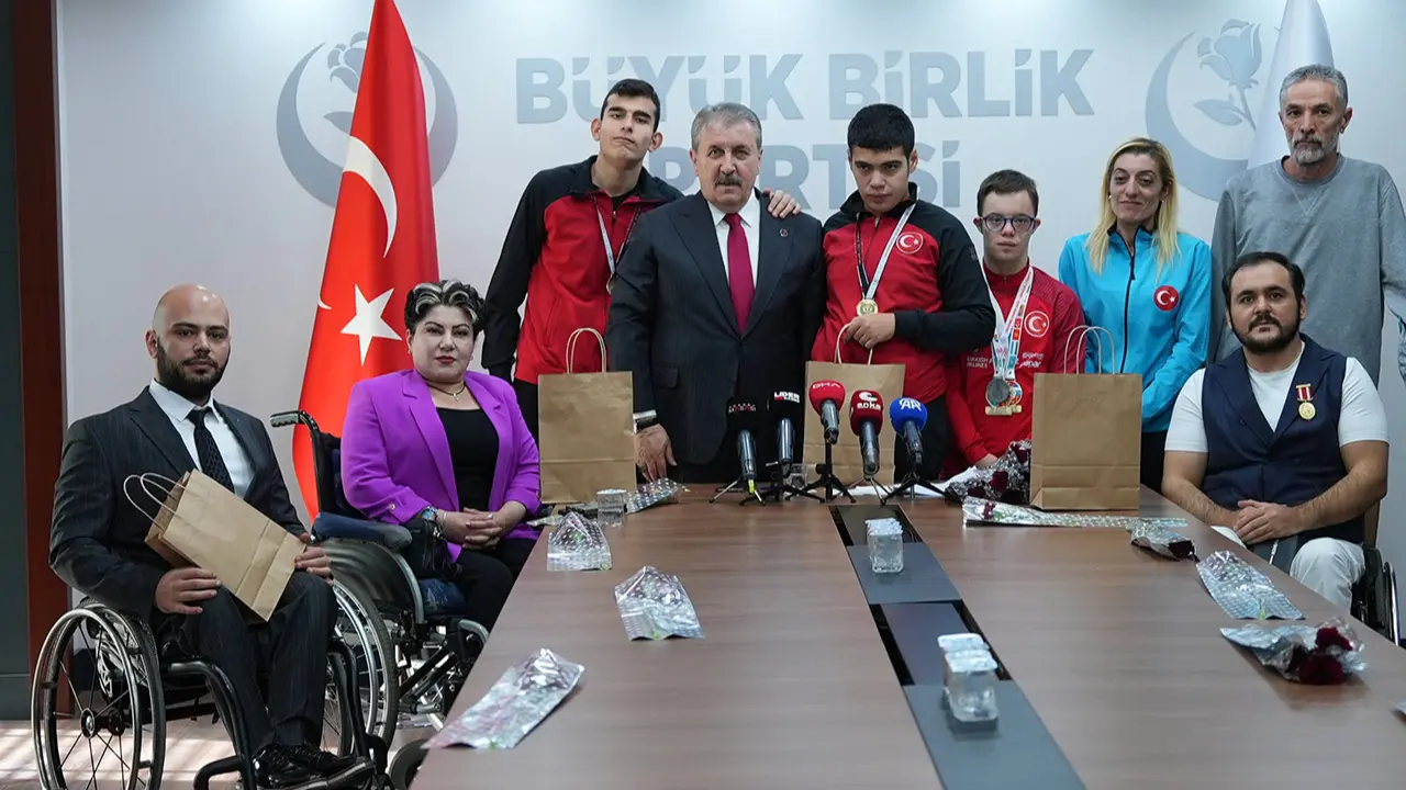 Genel Başkanımız Sayın Mustafa Destici: Engelli olma, farkında ol!