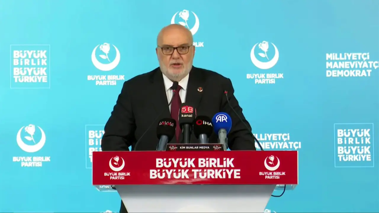 Büyük Birlik Partimiz 33 yıldır onurlu yürüyüşünü sürdürüyor