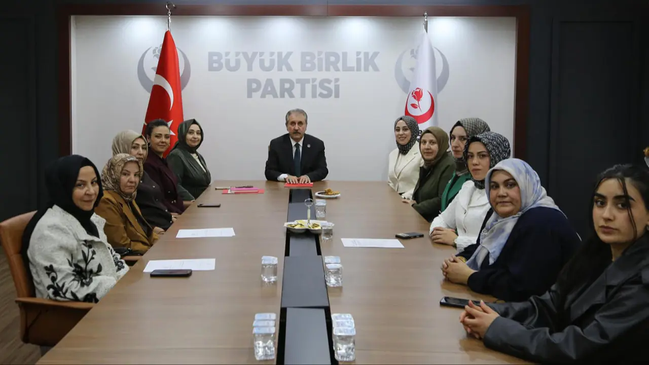 Sayın Destici, Ankara Kadın Kollarımızla görüştü