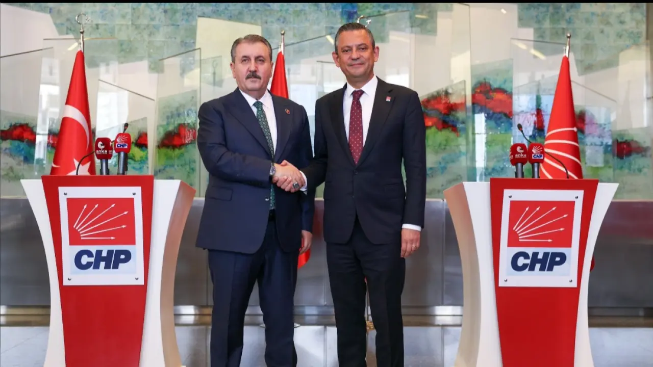 GENEL BAŞKANIMIZ SAYIN MUSTAFA DESTİCİ’DEN CHP’YE ZİYARET