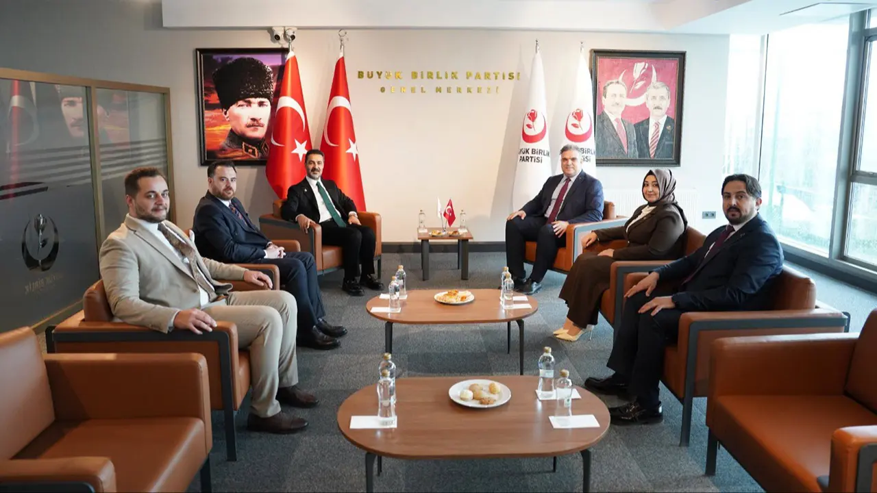 Yeniden Refah Partisi heyetinden partimize bayram ziyareti