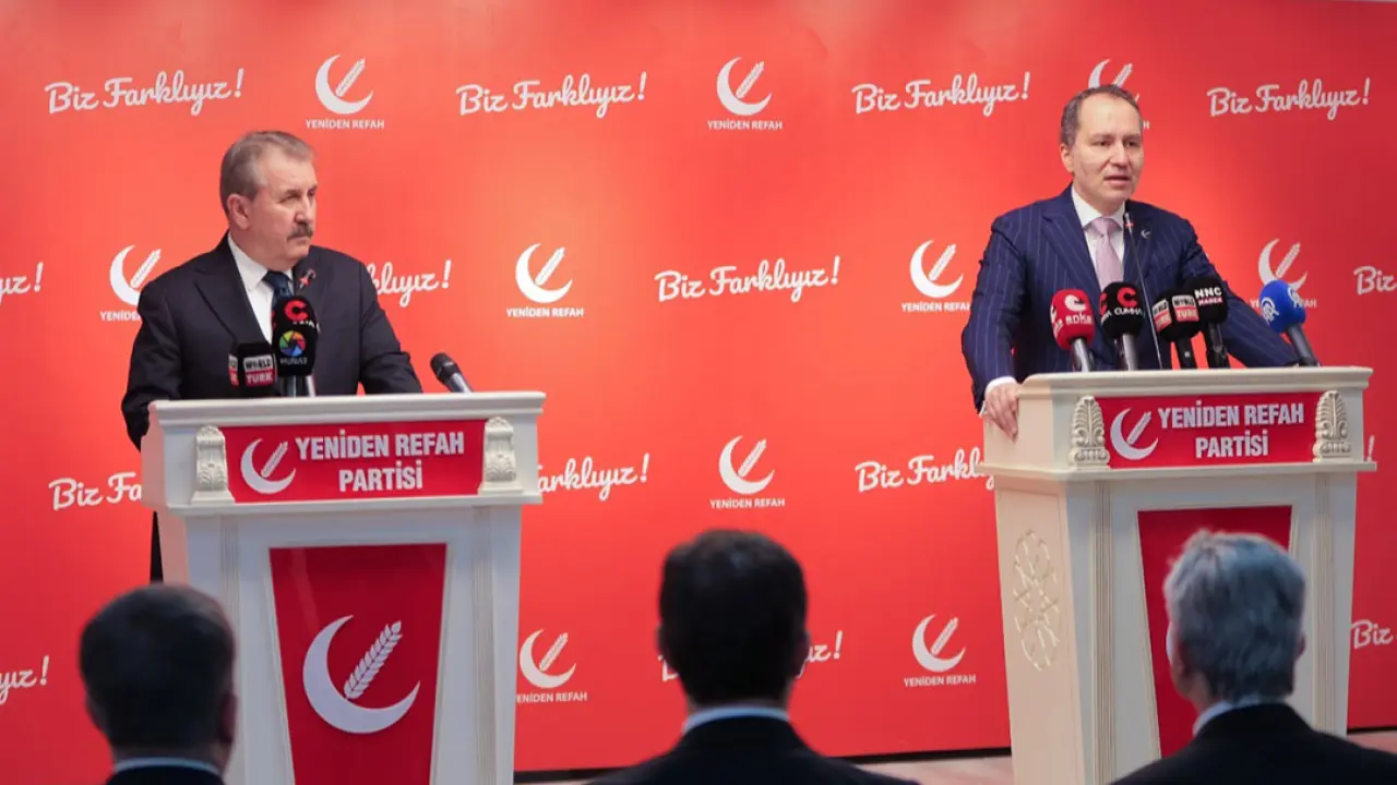 Sayın Mustafa Destici'den Sayın Fatih Erbakan’a ziyaret