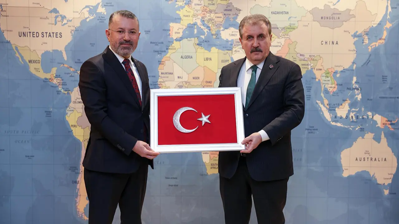 Sayın Destici'den, Karabük Üniversitesi Rektörü Sayın Kırışık’a ziyaret