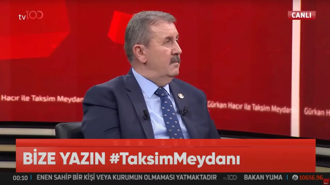 GENEL BAŞKANIMIZ SAYIN MUSTAFA DESTİCİ TV100’DE BAŞIBOŞ SOKAK KÖPEKLERİ SORUNUNU DEĞERLENDİRDİ