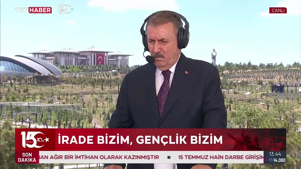 Sayın Destici, TRT Haber'in canlı yayın konuğu oldu