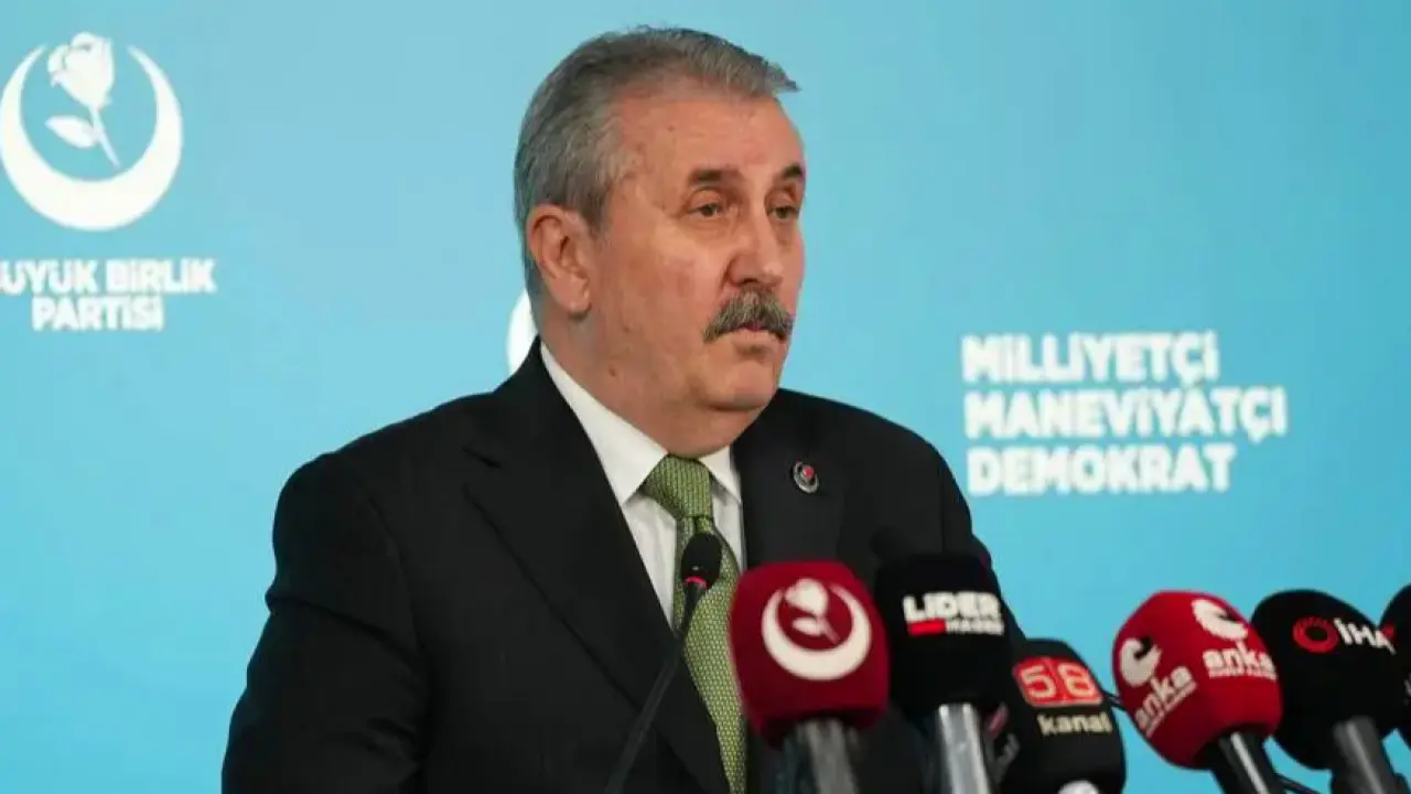 Sayın Mustafa Destici: Netenyahu ve kabinesini lanetliyorum