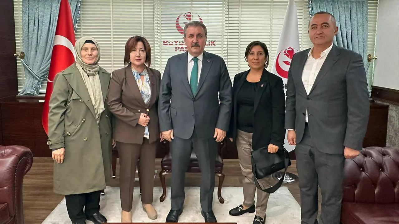 EMŞAD'dan Genel Başkanımız Sayın Mustafa Destici'ye ziyaret