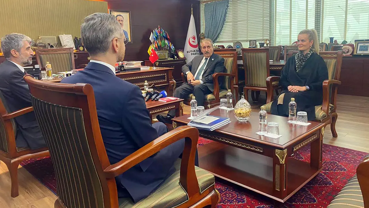 Genel Başkanımız Sayın Mustafa Destici, TÜSİAD heyetini kabul etti