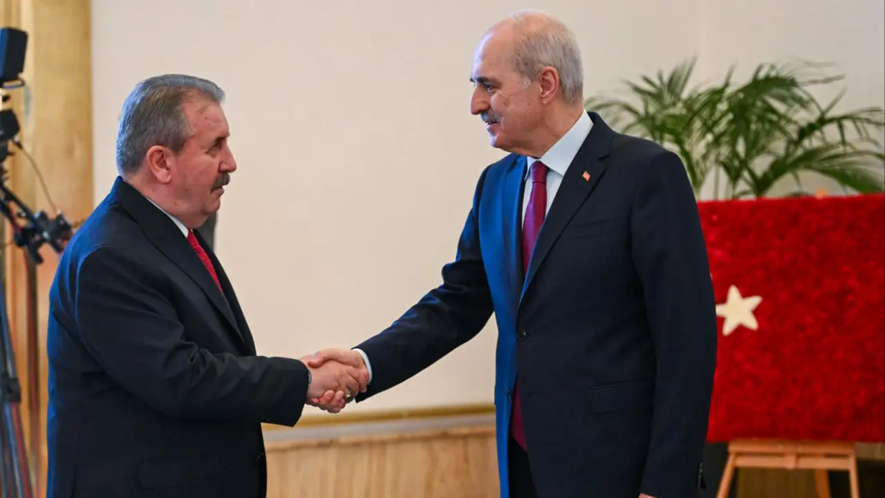 Genel Başkanımız Sayın Destici'den TBMM Başkanı Sayın Kurtulmuş'a ziyaret