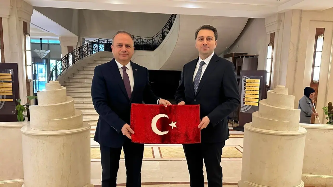 GENEL BAŞKAN YARDIMCIMIZ DOÇ. DR. EMİN SERİN, SURİYE’Yİ ZİYARET ETTİ