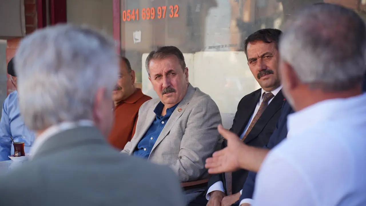 Sayın Destici, Günyüzü'nde üreticilerimizle bir araya geldi