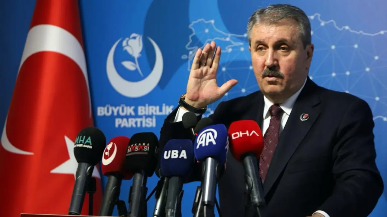 GENEL BAŞKANIMIZ SAYIN MUSTAFA DESTİCİ HAFTALIK BASIN TOPLANTISINDA KONUŞTU