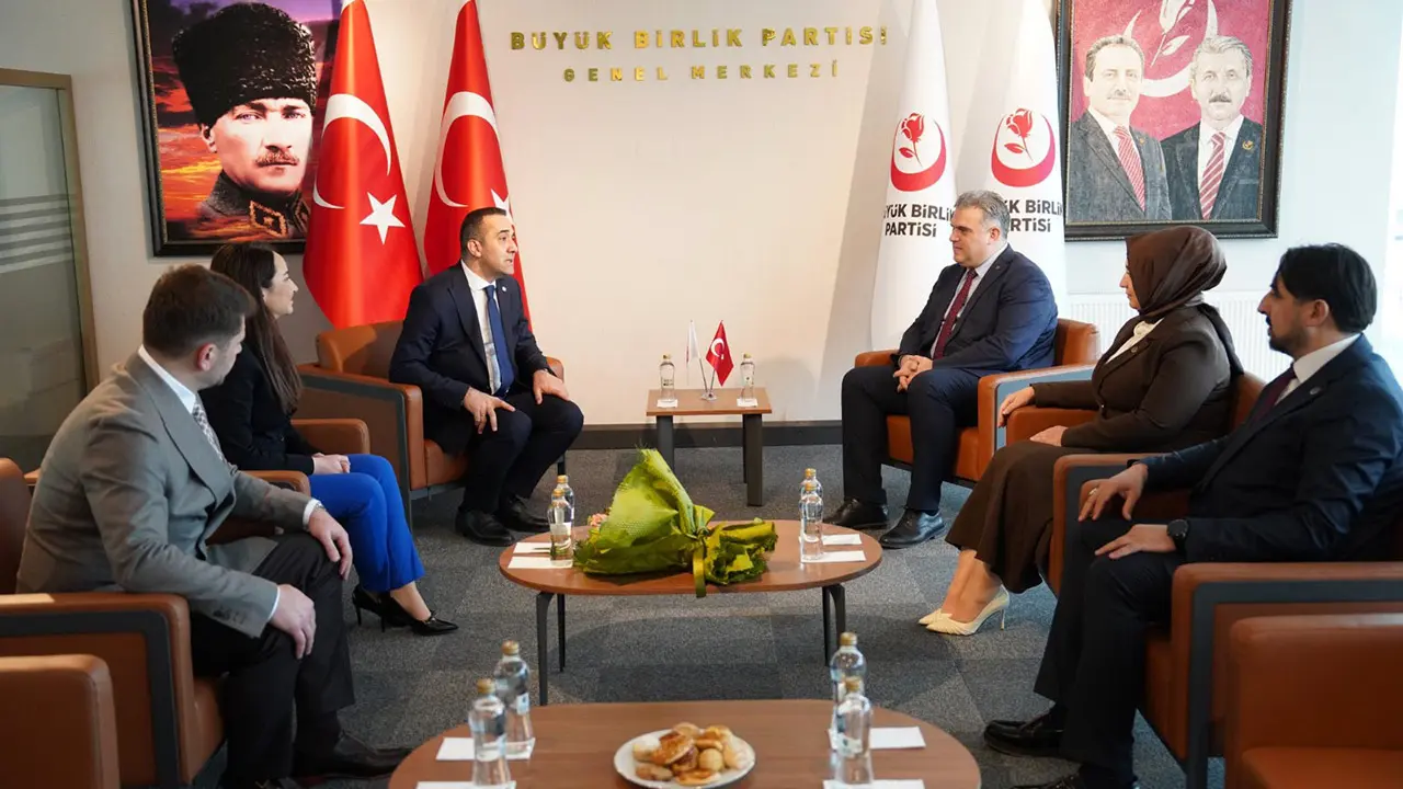 İYİ Parti heyetinden partimize bayram ziyareti